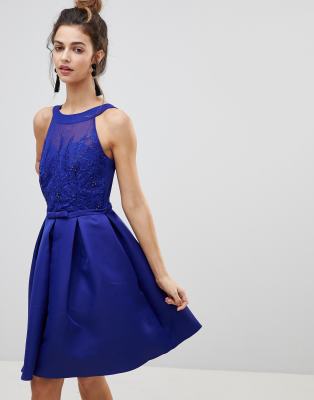 Little Mistress Applique Prom Dress | ASOS