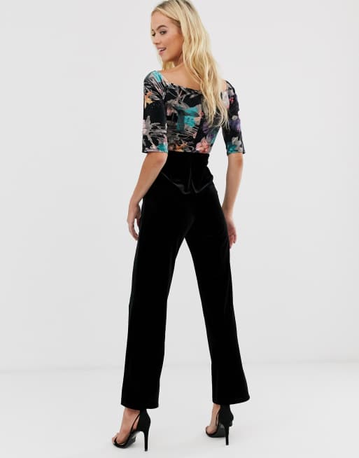 Little mistress sale bardot jumpsuit