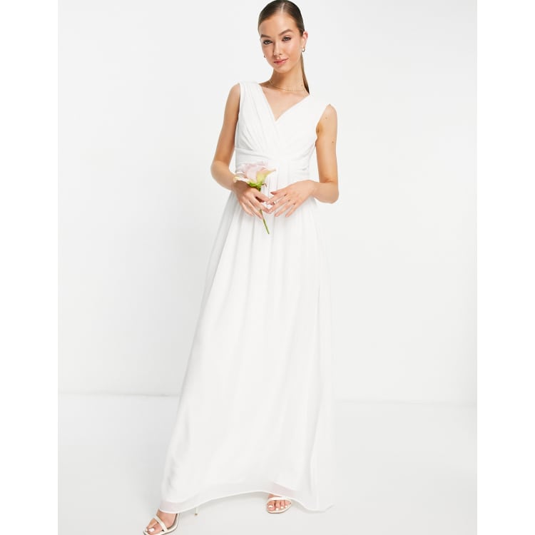 Little mistress v sale neck maxi dress