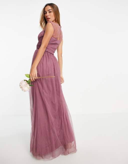 Rustic mauve clearance bridesmaid dresses