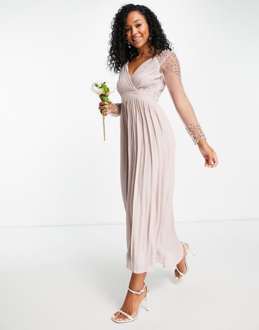 Little mistress mink outlet maxi dress