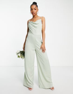 sage jumpsuit