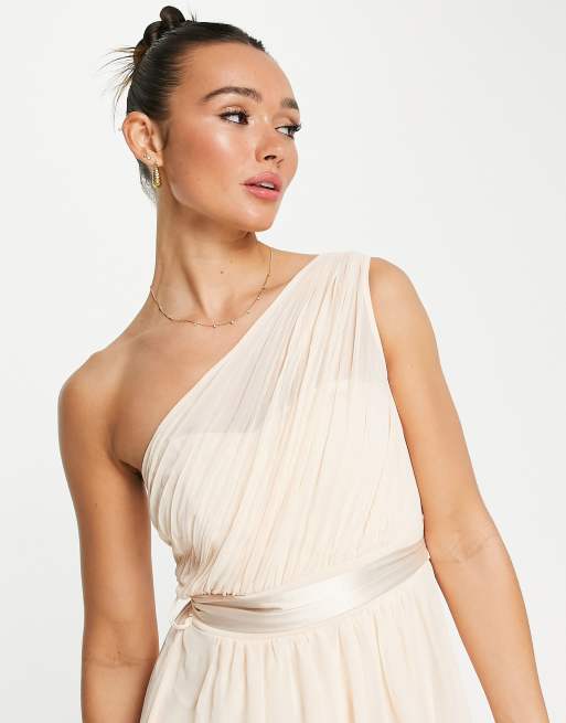 Little mistress best sale one shoulder dress