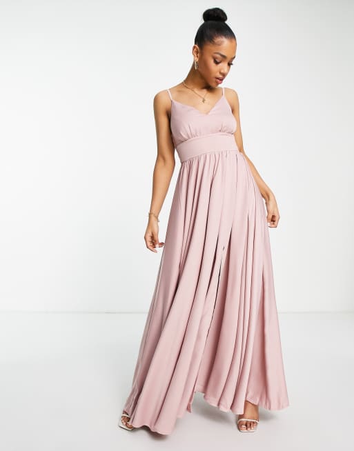 Maxi dress hotsell dusty rose