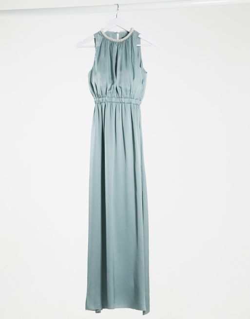 Little mistress 2025 cornflower maxi dress