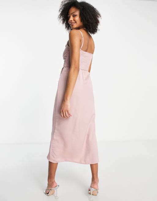 Little mistress outlet dusky pink dress