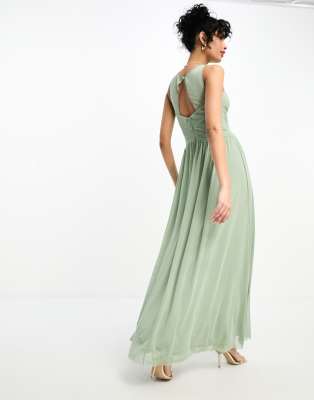 Little mistress best sale sage green dress