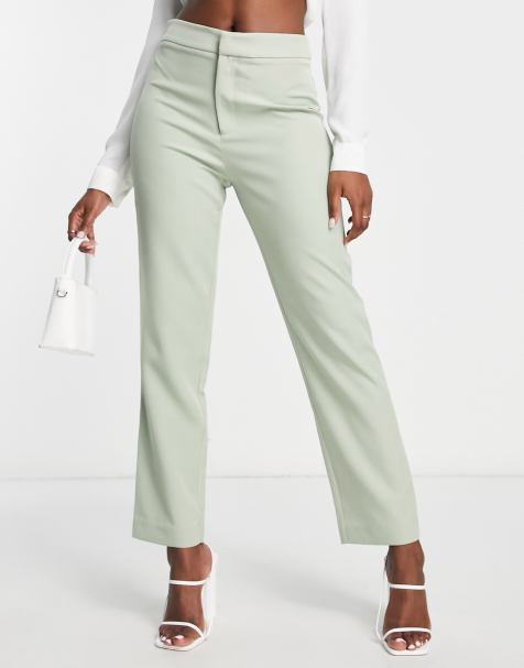 Little Mistress - Bruidsmeisjes - Pantalon in saliegroen - view 1