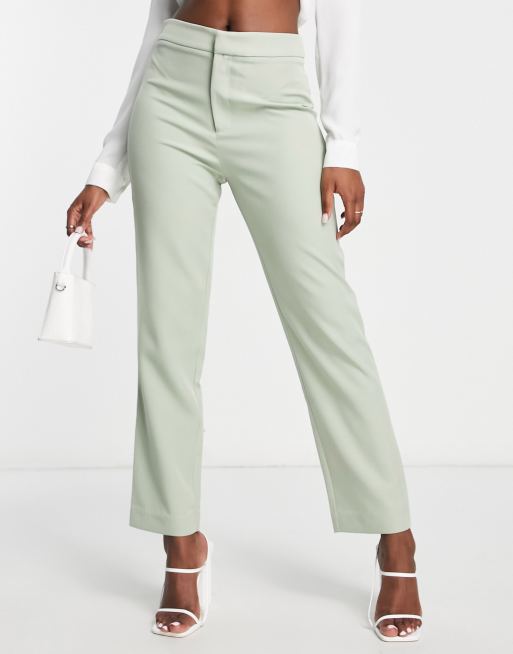 Little Mistress - Bruidsmeisjes - Pantalon in saliegroen