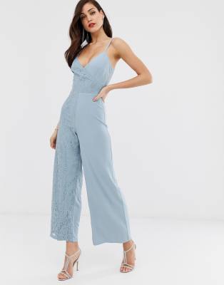 little mistress blue jumpsuit