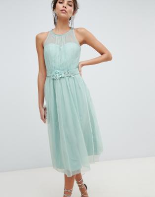 Little mistress shop spearmint lace dress