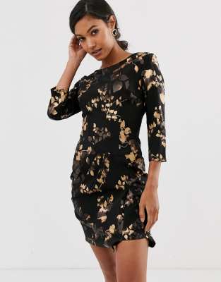 little mistress vintage bodycon dress