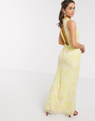 lemon maxi dresses