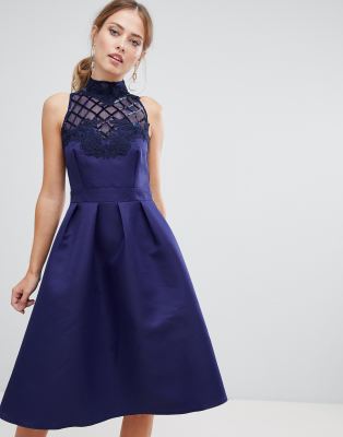 little mistress applique prom dress