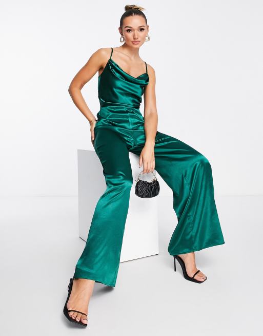 Jumpsuit verde sales