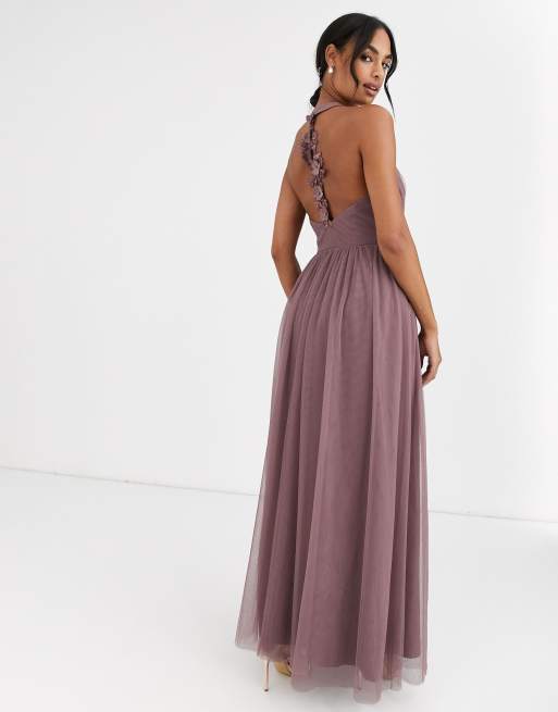 Little mistress hotsell keyhole maxi dress