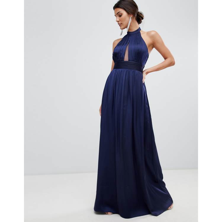 Little mistress keyhole back hotsell maxi dress