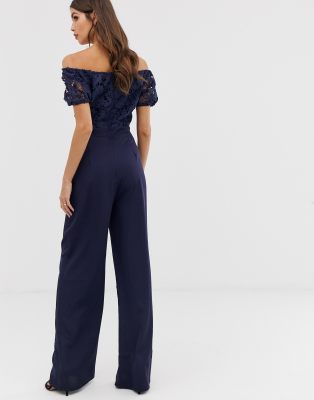 little mistress bardot jumpsuit