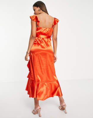 Maternity Bridesmaid Dresses Orange