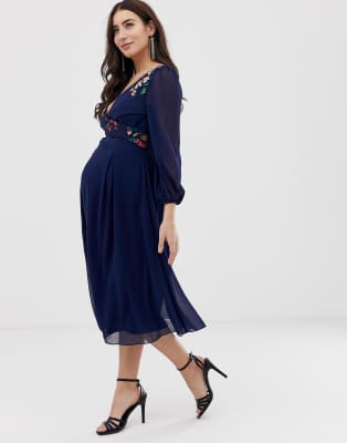 asos little mistress maternity dress