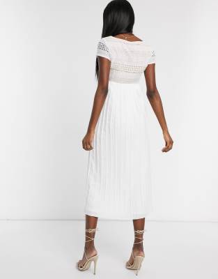 asos little white dress