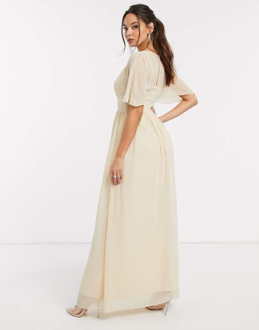 Little mistress shop embellished maxi dress