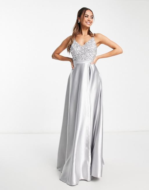 Little silver hot sale dress