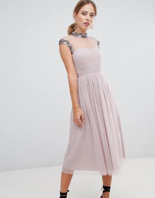 Little mistress embellished sales dress