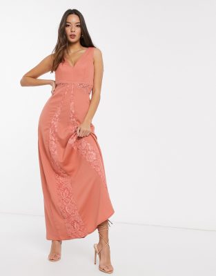 little mistress crochet maxi dress