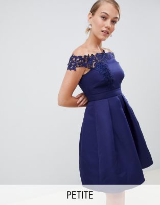 little mistress applique prom dress