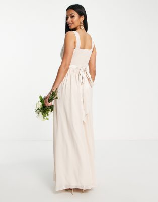 petite chiffon maxi dress