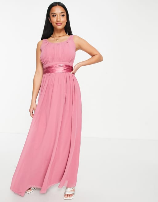 Little mistress shop chiffon maxi dress