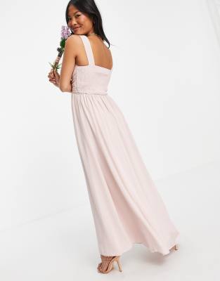 little mistress pink bridesmaid dresses