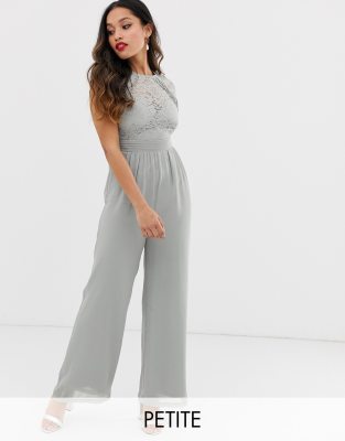 overlay jumpsuit petite