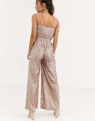 sequin jumpsuit petite