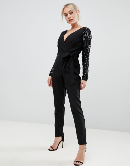 Little mistress store petite jumpsuit