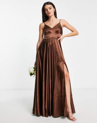 Little mistress pleated maxi dress best sale