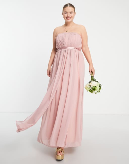 Dusty rose maxi shop dress plus size