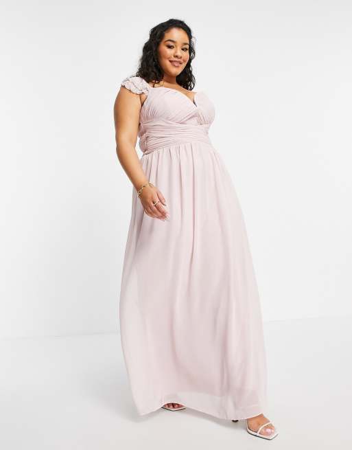 Little mistress plus shop size maxi dresses