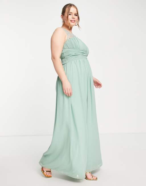 Little mistress curve cheap maxi dress