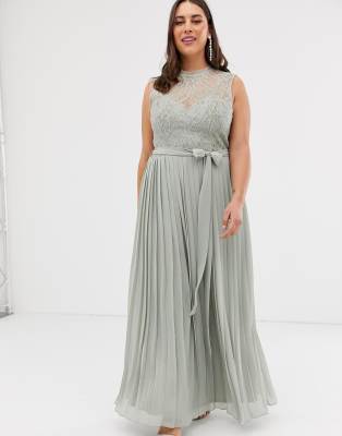 little mistress lace top maxi dress