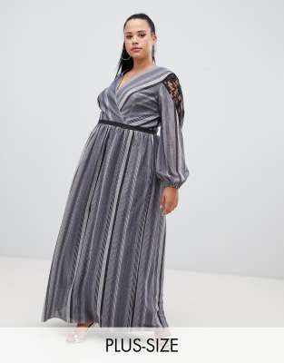 little mistress curvy maxi dress