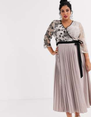 little mistress mink maxi dress