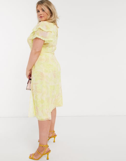 Little mistress 2025 lemon dress