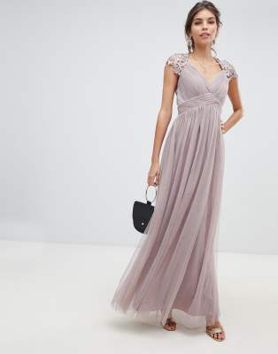 little mistress empire maxi dress