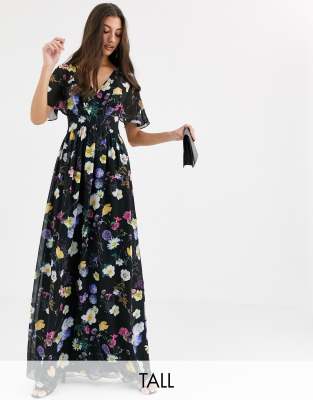 floral maxi dress tall