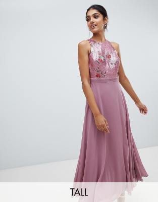 little mistress midi prom dress