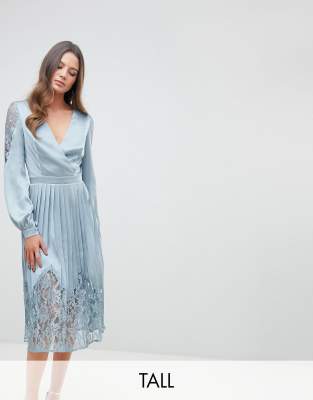 little mistress cornflower midi dress