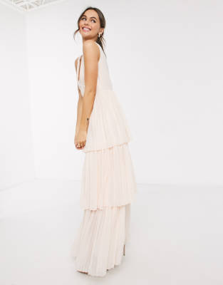 little mistress sherbet maxi dress