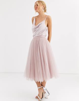 little mistress midi prom dress